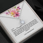 To My Bonus Daughter - Thank You - Eternal Hope Necklace