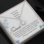 To My Soulmate - My World - Eternal Hope Necklace