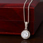 To My Bonus Daughter - Thank You - Eternal Hope Necklace