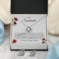 To My Soulmate - Precious - Love Knot Earring & Necklace Set