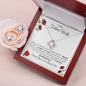 To My Future Wife - Promise - Love Knot Earring & Necklace Set