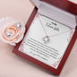 Yo My Future Wife - Forever - Love Knot Earring & Necklace Set