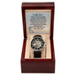 To My Dad - Hero - Men's Openwork Watch