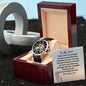 To My Dad - Hero - Men's Openwork Watch