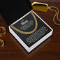 To My Man - Perfect - Cuban Link Chain