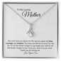 To My Loving Mother - Thank You - Alluring Beauty Necklace