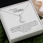 To My Loving Mother - Thank You - Alluring Beauty Necklace