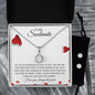 To My Soulmate - Forever - Eternal Hope Necklace and Cubic Zirconia Earring Set