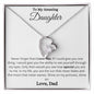 To My Amazing Daughter - Special - Forever Love Necklace