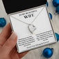 To My Beautiful Wife - Fate - Forever Love Necklace