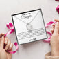 To My Amazing Daughter - Special - Forever Love Necklace