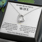 To My Beautiful Wife - Fate - Forever Love Necklace