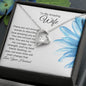 To My Amazing Wife - My Rock - Forever Love Necklace