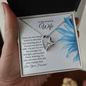 To My Amazing Wife - My Rock - Forever Love Necklace