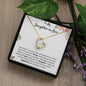 To My Daughter in Law - You Mean So Much To Me - Forever Love Necklace